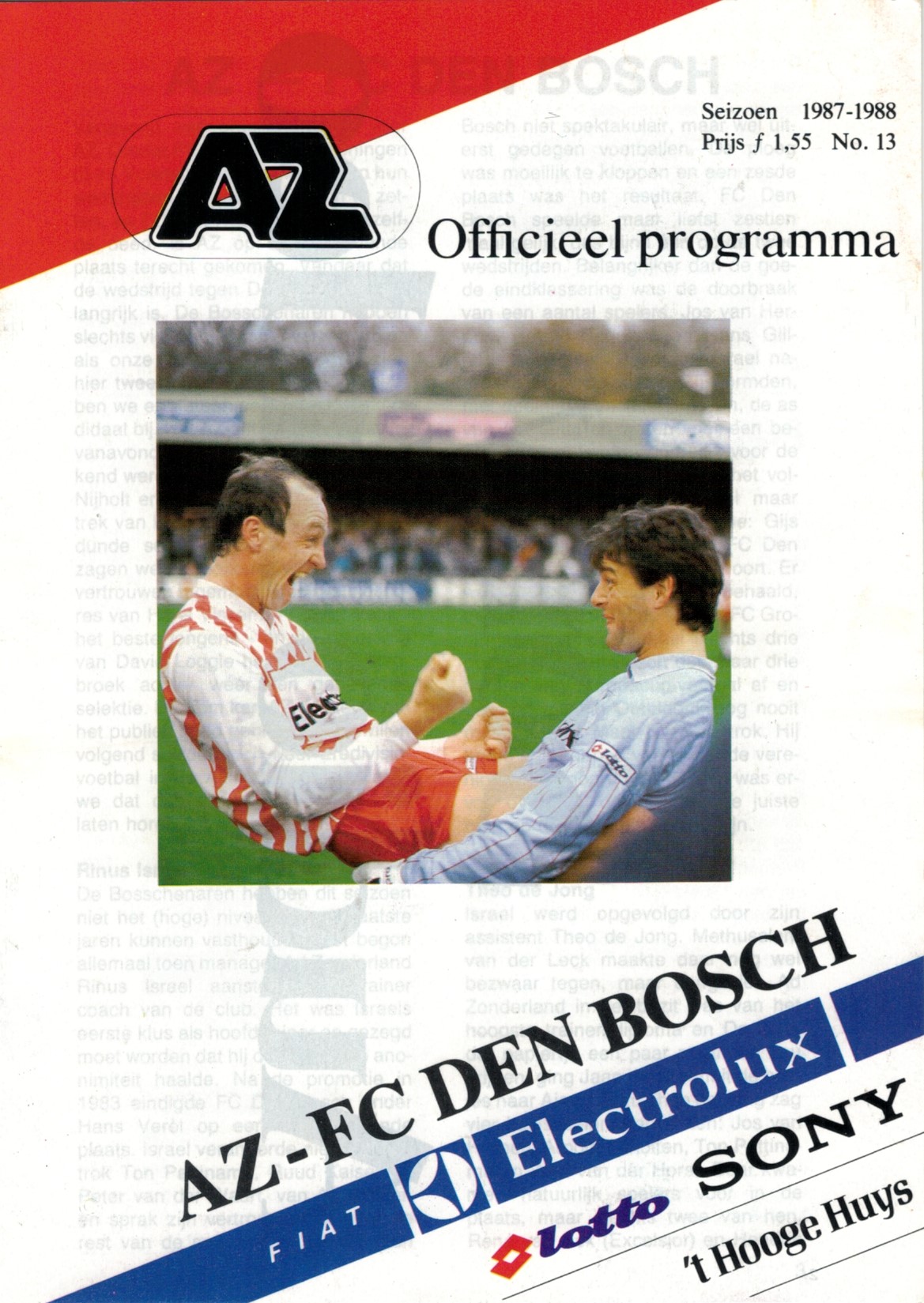 AZ Programma 19-maa-1988 Den Bosch thuis